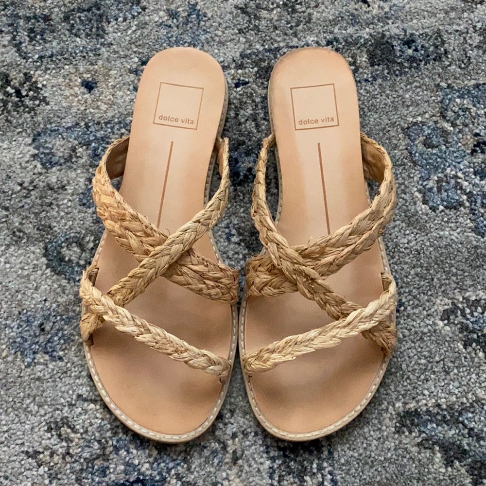 Slide on sandals